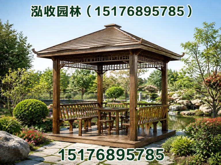 黔东南京津冀防腐木工程展示图
